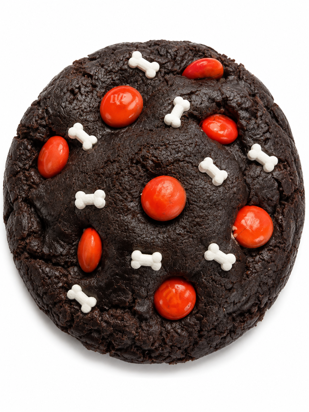 “The Big Dawg” Caramel Chocolate Brownie Cookie