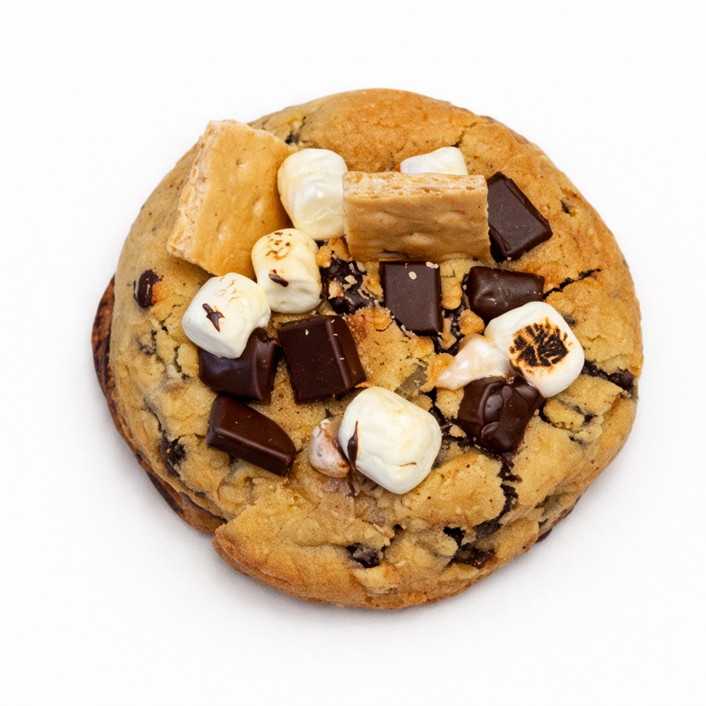 “Campfire Chonk” S'Mores Cookie